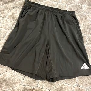 Adidas running shorts for men size large
